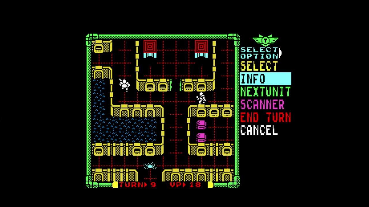 Laser Squad - scenario 4 - The Cyber Hordes