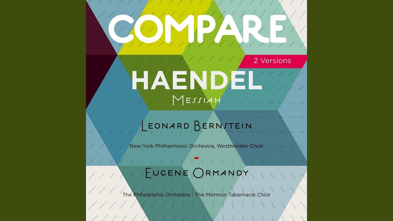 Messiah, HWV 56, Pt. 2, Scene 6: No. 40, Why Do the Nations so Furiously Rage Together