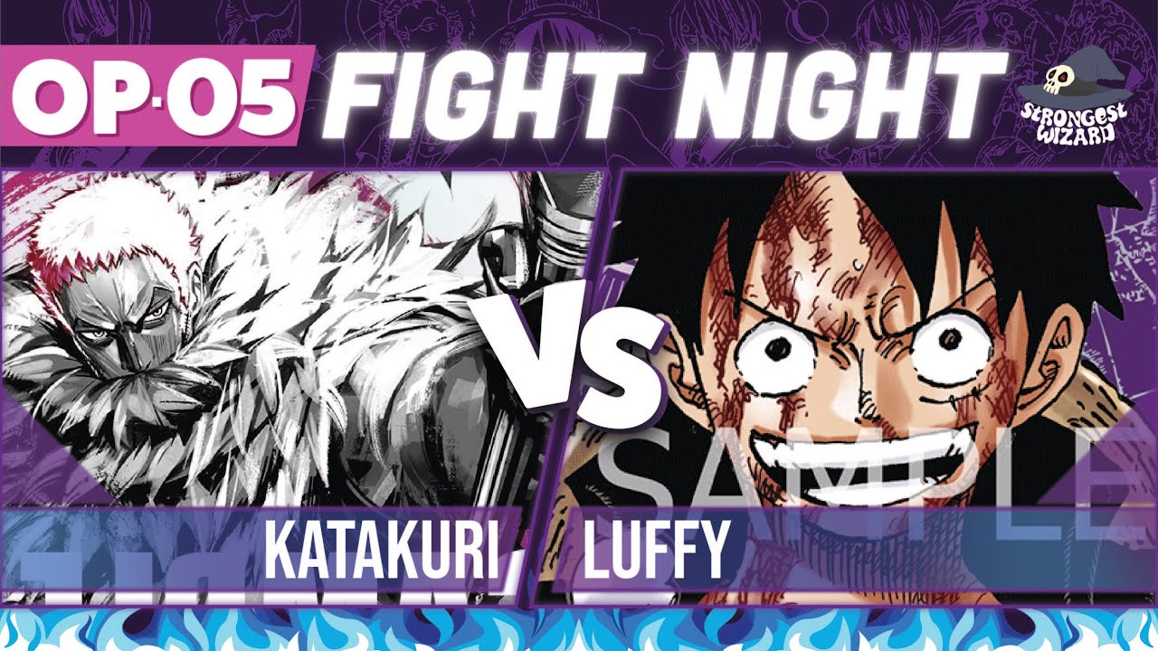 Katakuri vs Luffy : One Piece Card Game : OP05 Match