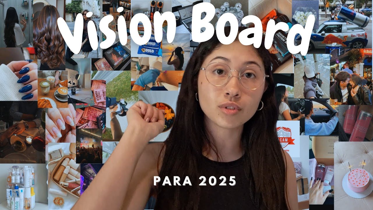 Monte Seu VISION BOARD para 2025 Usando o PINTEREST! - rápido e fácil!!!