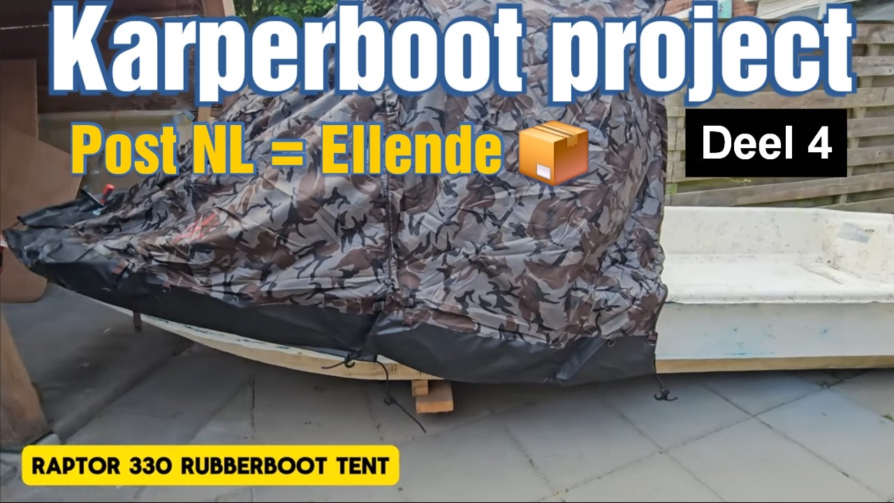 Zelf een Karperboot bouwen - Van een Carolina Skiff J16 Deel 4