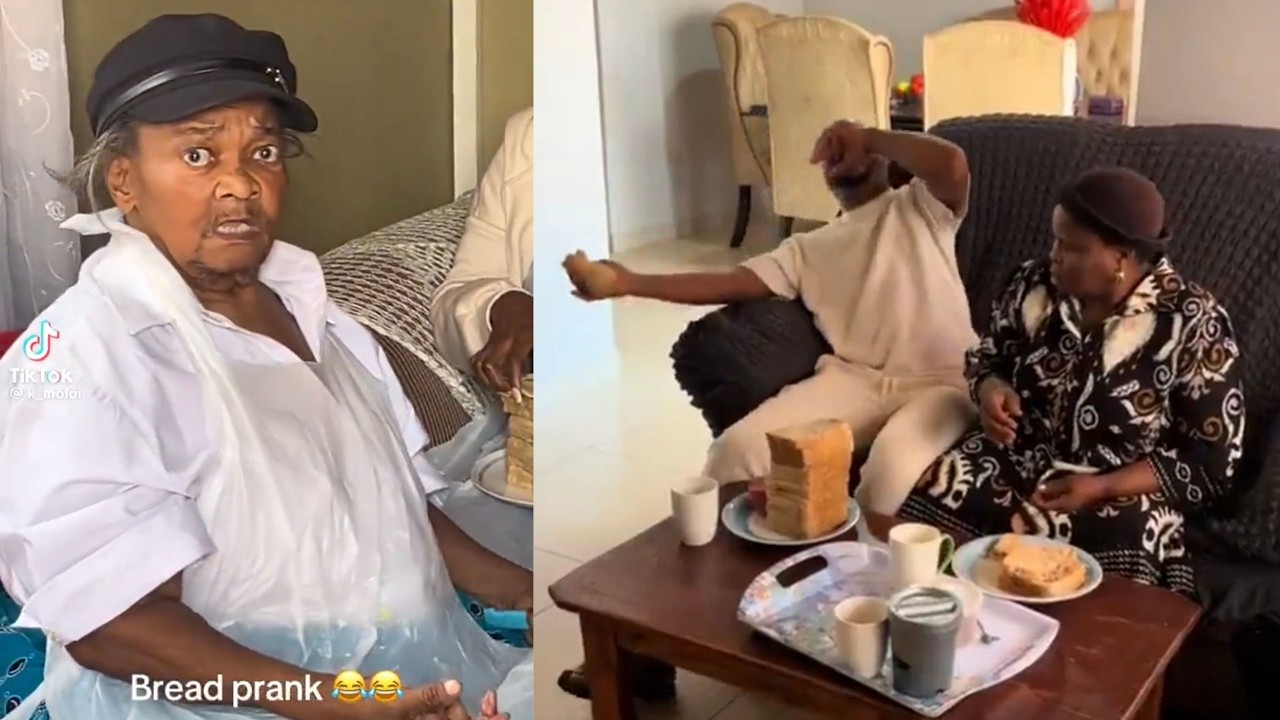 Bread Prank on South African Parents Reaction pt2