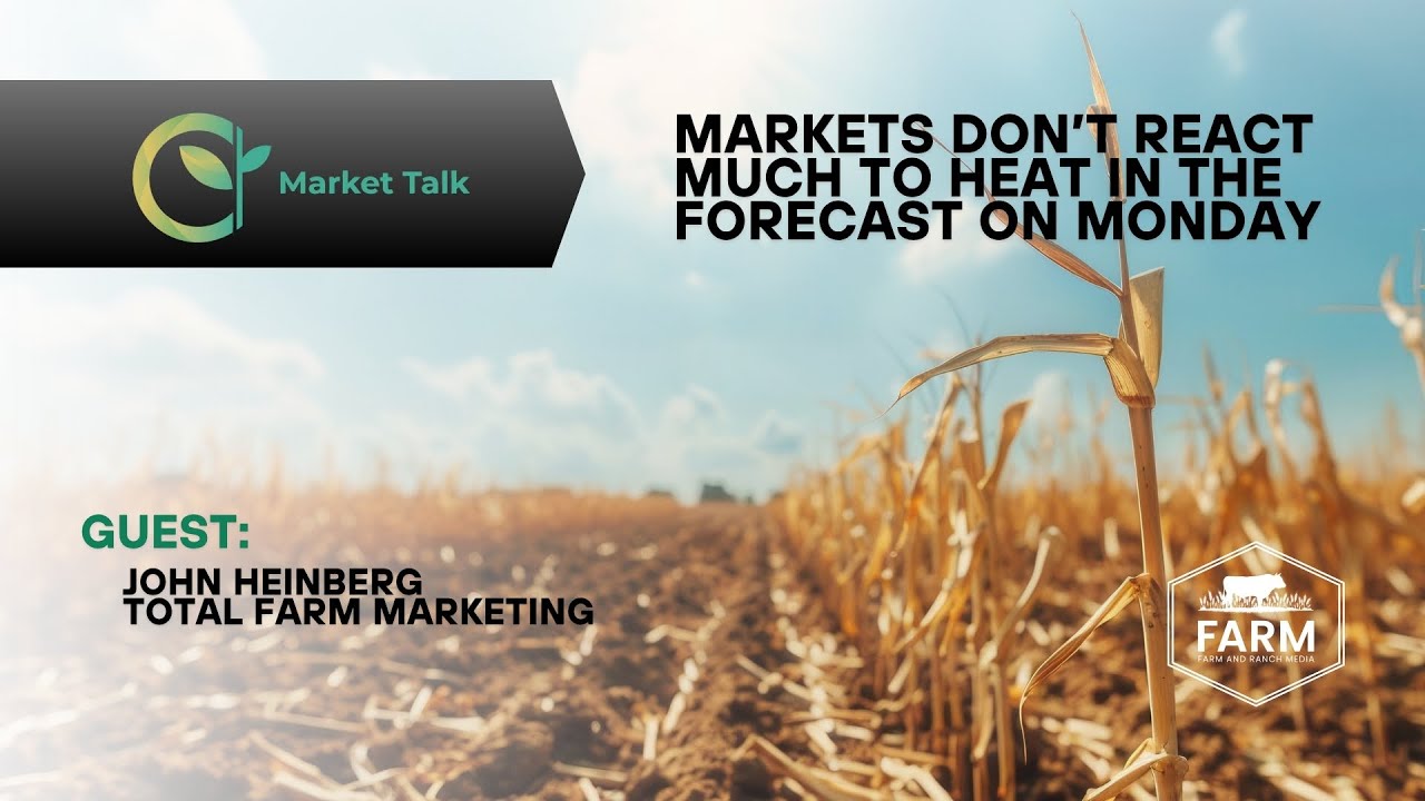 Markets Don't React Much to Heat in the Forecast on Monday