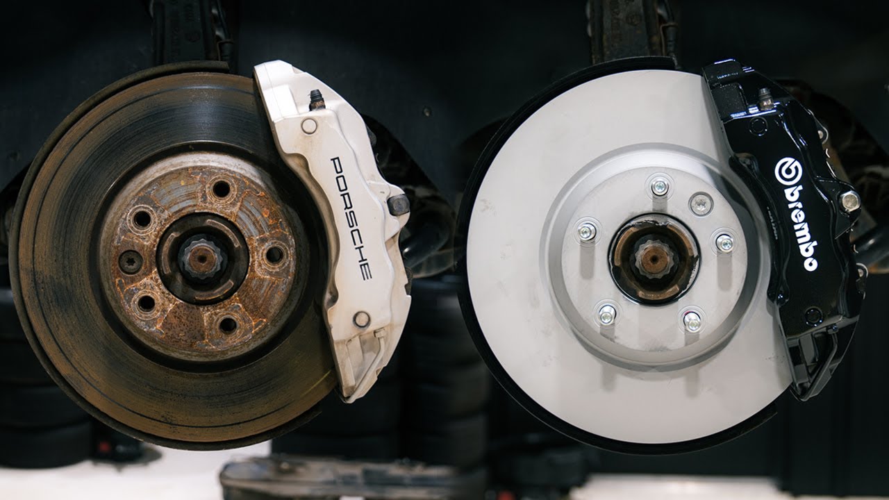 Обновление тормозных суппортов Brembo за 35 долларов на мой Cayenne 957