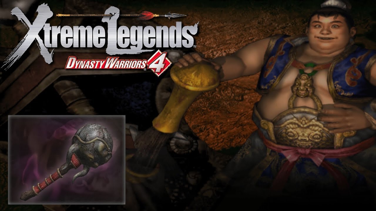 Xu Zhu - Level 10 Weapon | Dynasty Warriors 4 Xtreme Legends (4K, 60fps)