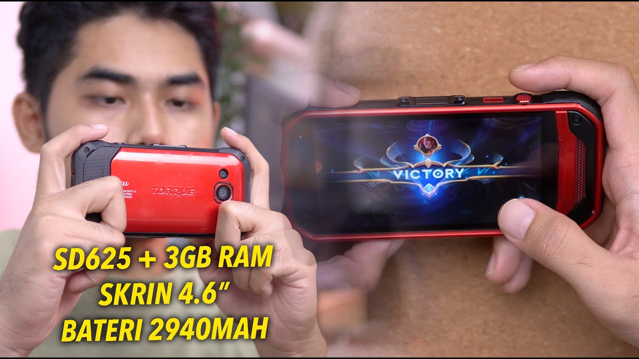 Kentang Tapi Padu! Gaming Test Kyocera Torque G03 Berharga RM250! | Mobile Legends