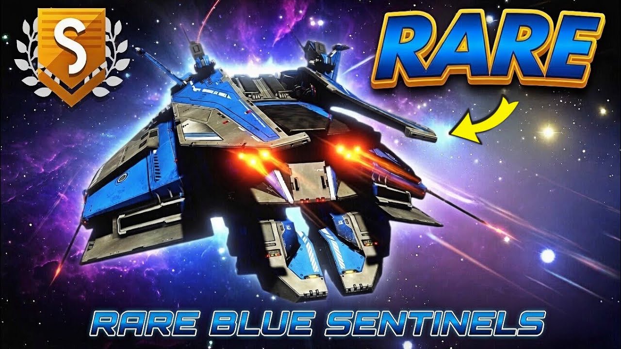 Top 3 BLUE Sentinel Ships! No Mans Sky