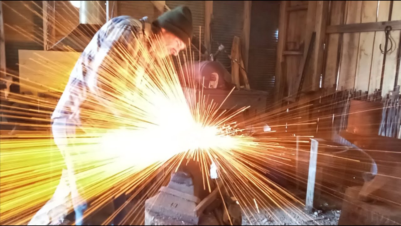 Forging a Wrought Iron Tomahawk