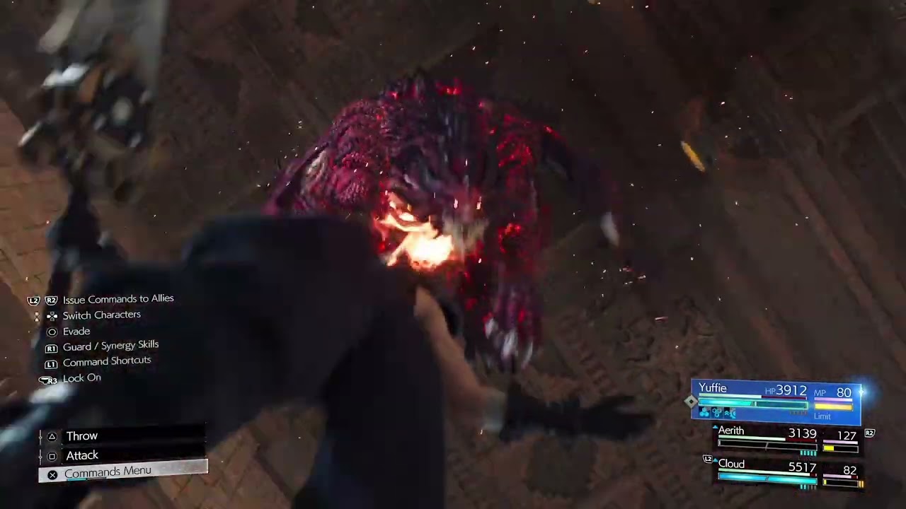 Final Fantasy VII Rebirth - Red Dragon - Hard Mode
