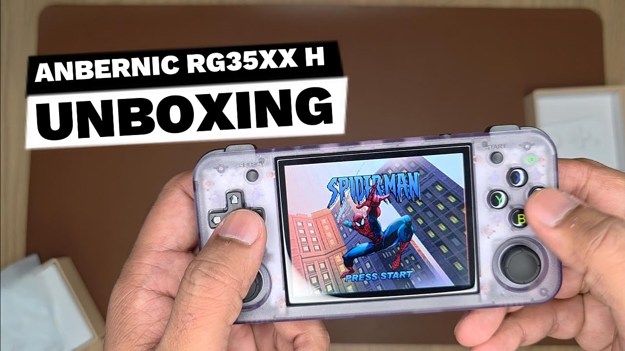 Anbernic RG35XX H Unboxing & First Look | Retro Handheld Gaming Beast!