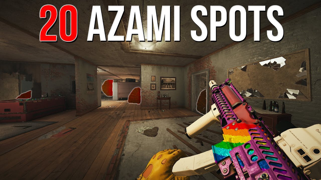 20 Azami Spots on Oregon - Rainbow Six Siege