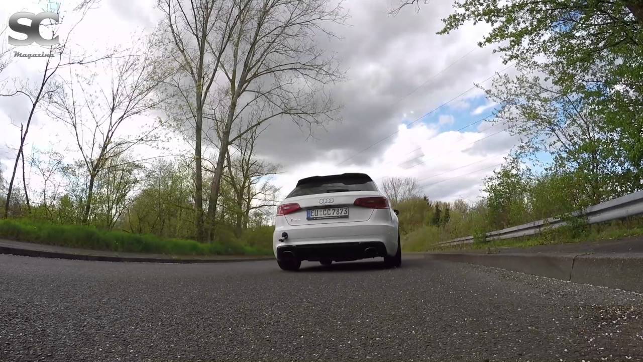 Audi RS3 (2015) High-Revving, Launch Control Acceleration/Throttle and Drive-by