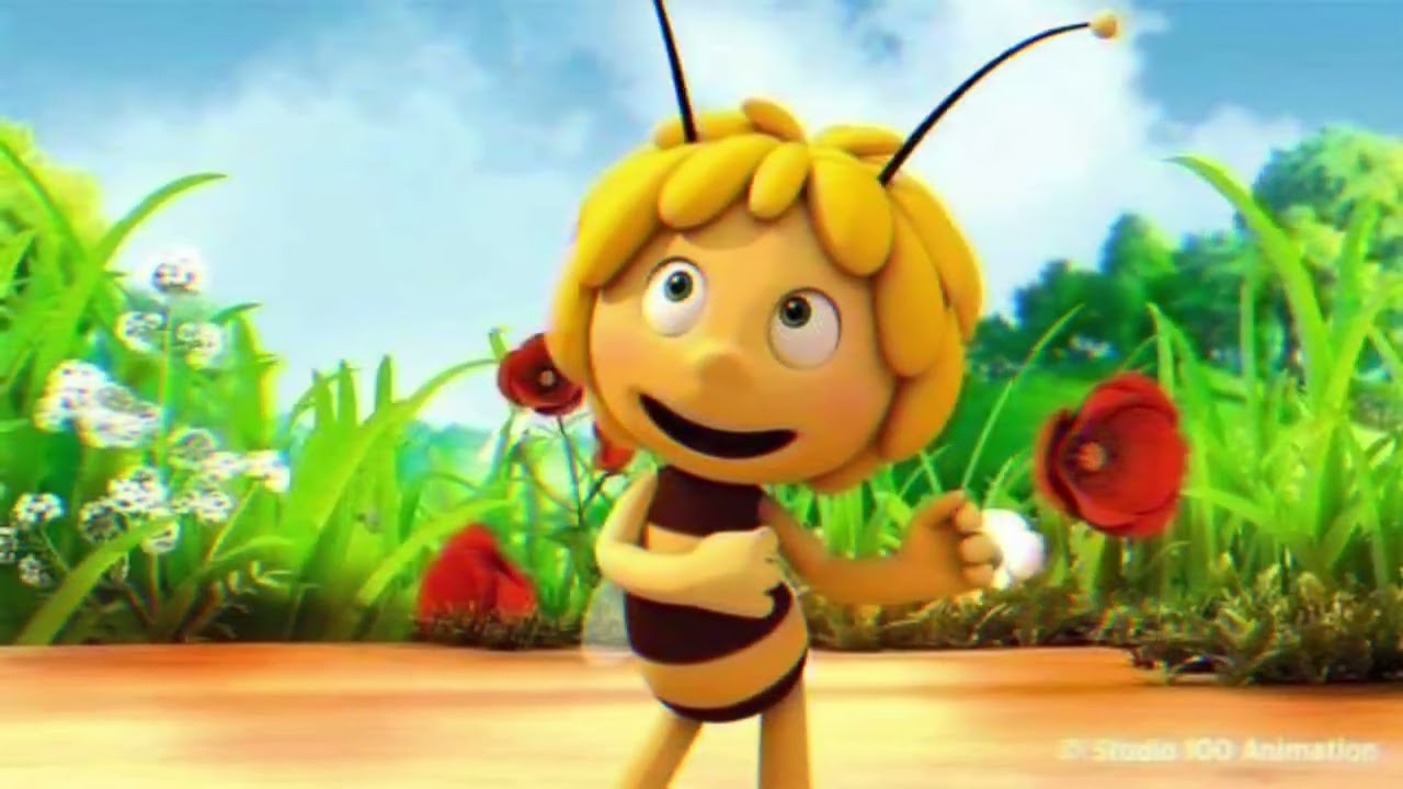 La abeja maya quiere ir ablasate de la hacerte feliz 💖💘💓💝🌸💗