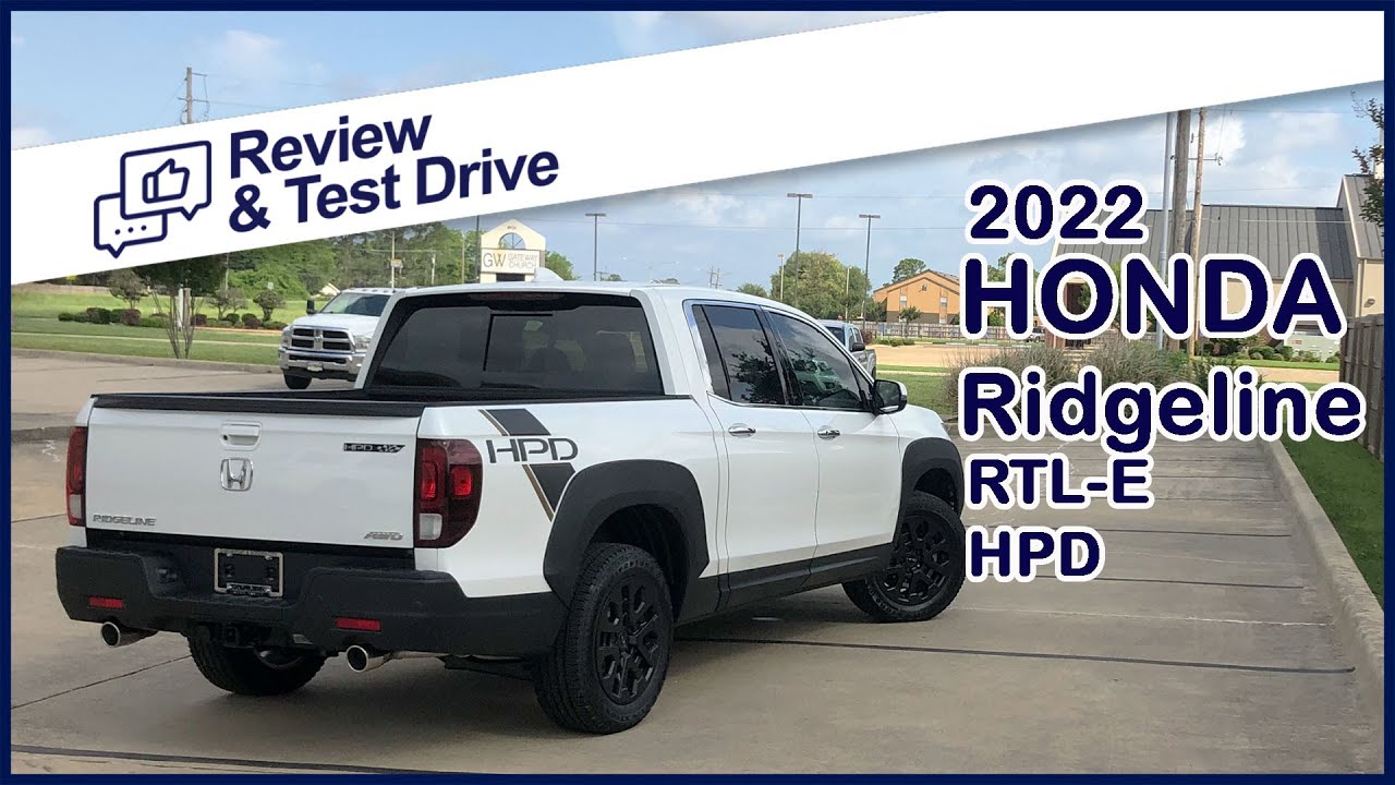 2022 Honda Ridgeline RTL-E HPD First Look