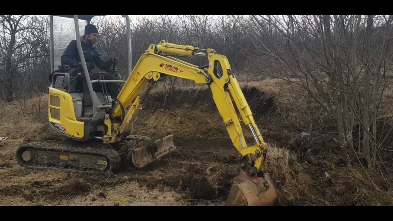 YANMAR VIO17   REALIZARE CALE DE ACCES