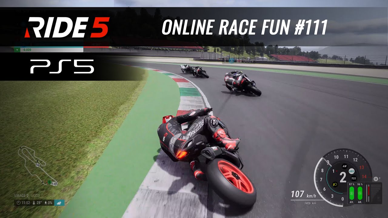 Ride 5 | 4K | PS5 | Online race fun # 111, Mugello track | Series 600 - 800 cc | First place |
