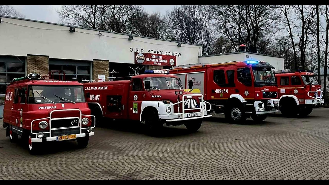 🔥Piękna zabytkowa TATRA oraz zabytkowy Żuk!🔥Pokaz wyposażenia OSP Stary Dzików🚒