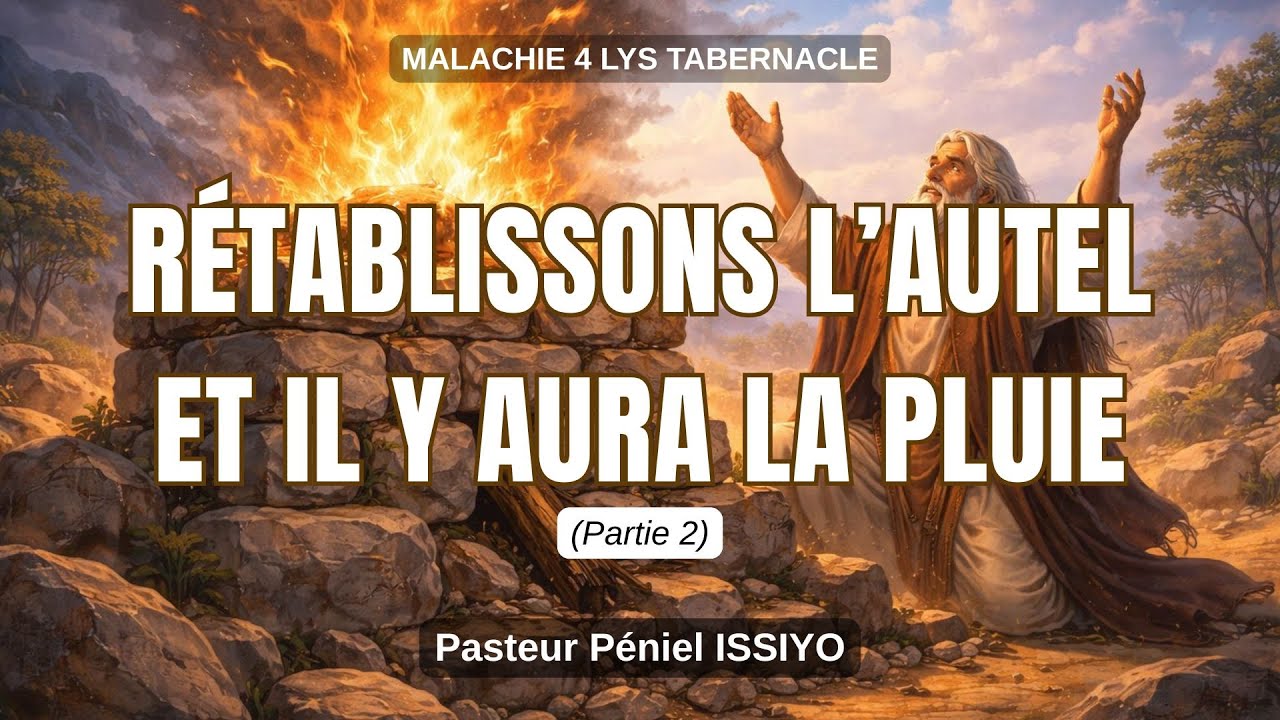 Mercredi 21 Janvier 2026 | RÉTABLISSONS L'AUTEL ET IL Y AURA LA PLUIE (Partie 2) | Pasteur Péniel