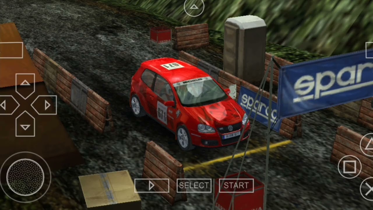 Volkswagen Golf GTI 2005 (Colin Mcrae Plus (PSP)) Gameplay 