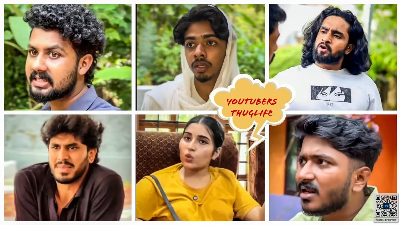 Top Mallu Youtubers Thuglife 😂🔥 | Mass counters | Insta Thugs | Comedy | MK Thugs