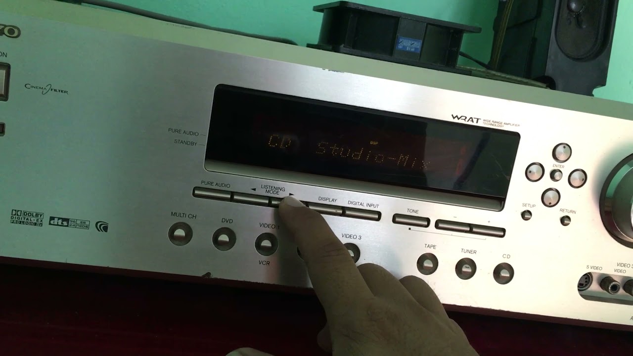 Hướng dẫn chỉnh amply ONKYO tx sa 502