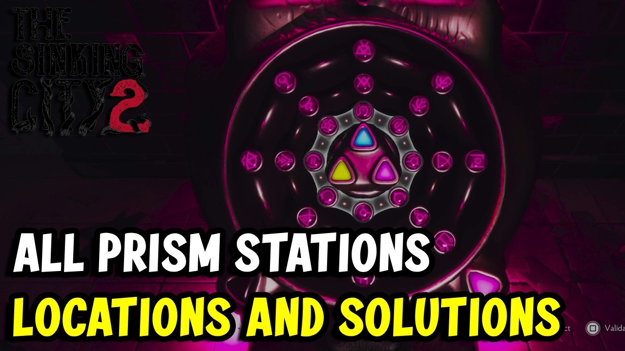 All Prism Stations Puzzle Solutions in The Sinking City 2