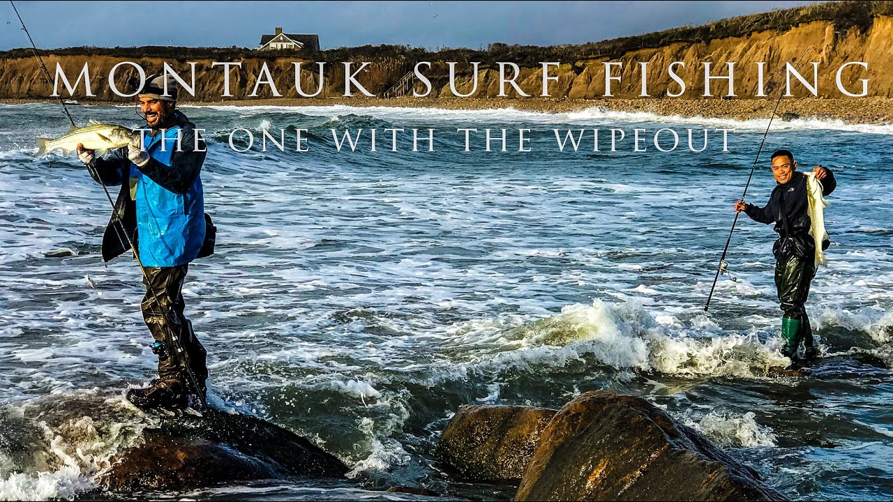 Montauk Surf Fishing : The one with the Wipeout