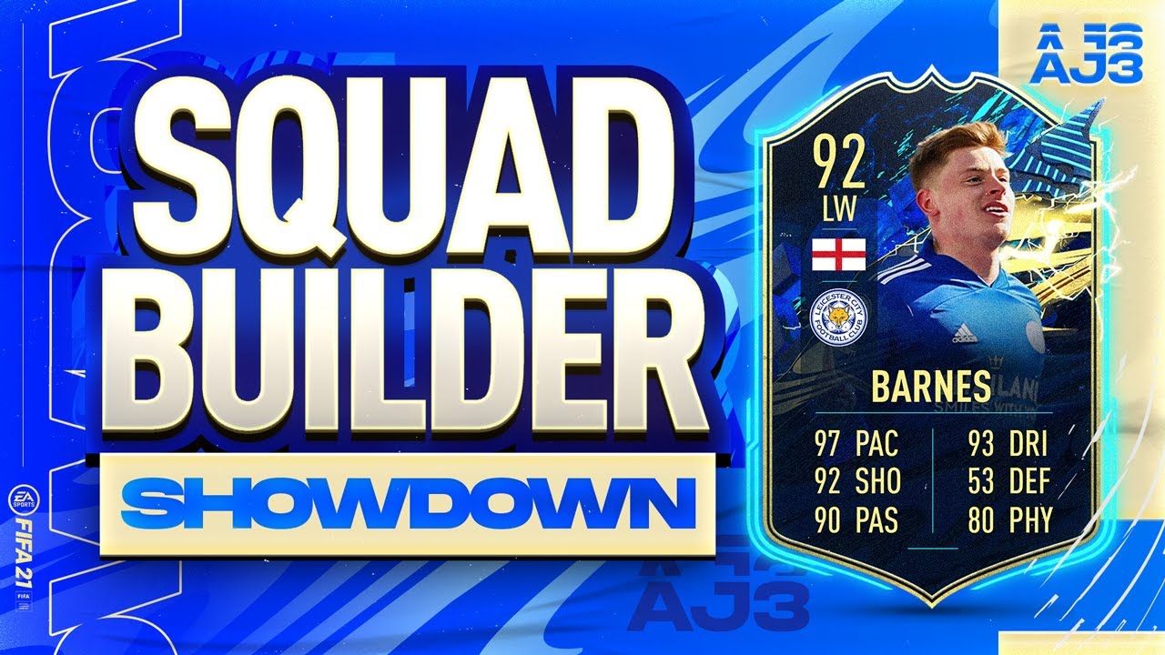 Fifa 21 Squad Builder Showdown!!! TOTS HARVEY BARNES!!!