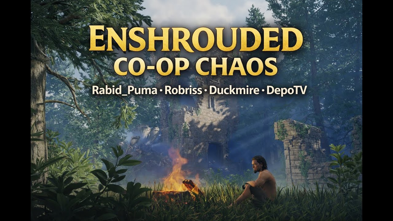Enshrouded Co-Op Chaos | Surviving the Fog with the Crew