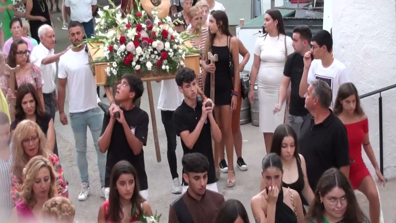SORVILAN.-2022.-SALIDA PROCESION DE SAN CAYETANO Y SAN MARCOS