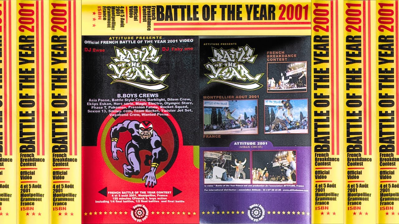 BOTY 2001 - France, Montpellier - ALL BATTLES - BEST QUALITY