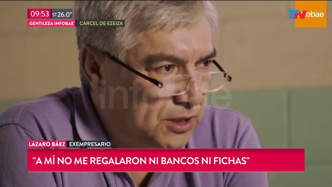 Habl&oacute; L&aacute;zaro B&aacute;ez desde la c&aacute;rcel