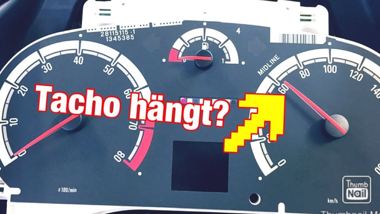 Opel Corsa D Tacho reparatur //Tachonadel hängt// -Simon Automobile -