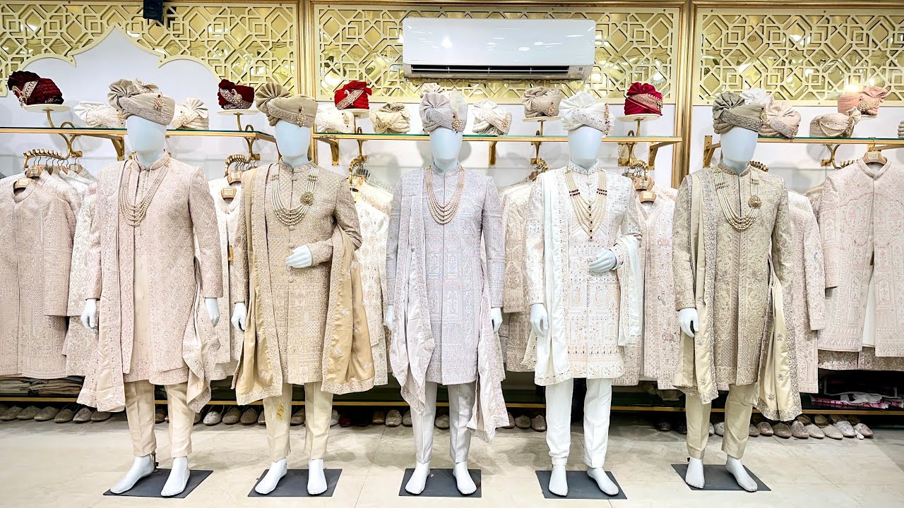 Wedding Sherwani Special Collection in Karol Bagh Delhi | Groom Sherwani