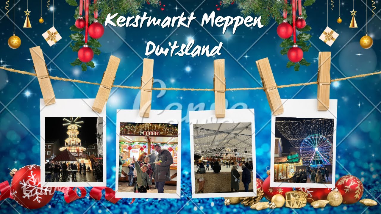 Goedkoop Vuurwerk  En Mooie & Gezellig Kerstmarkt Meppen Duitsland
