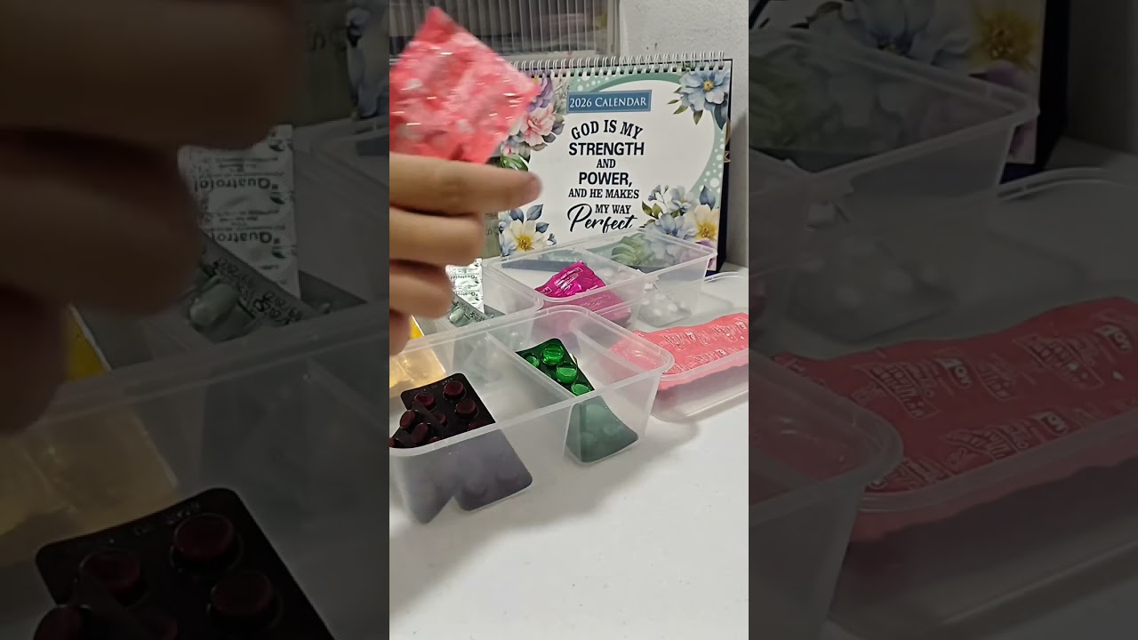 Checklist #1: Organizing my pregnancy medication.