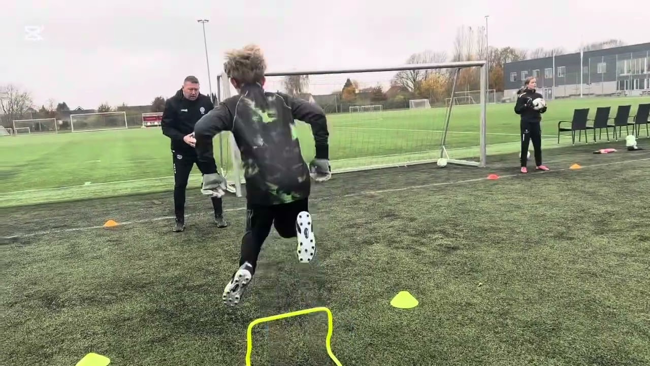 Keeper træning hos Goalkeeper Academy 🧤⚽️