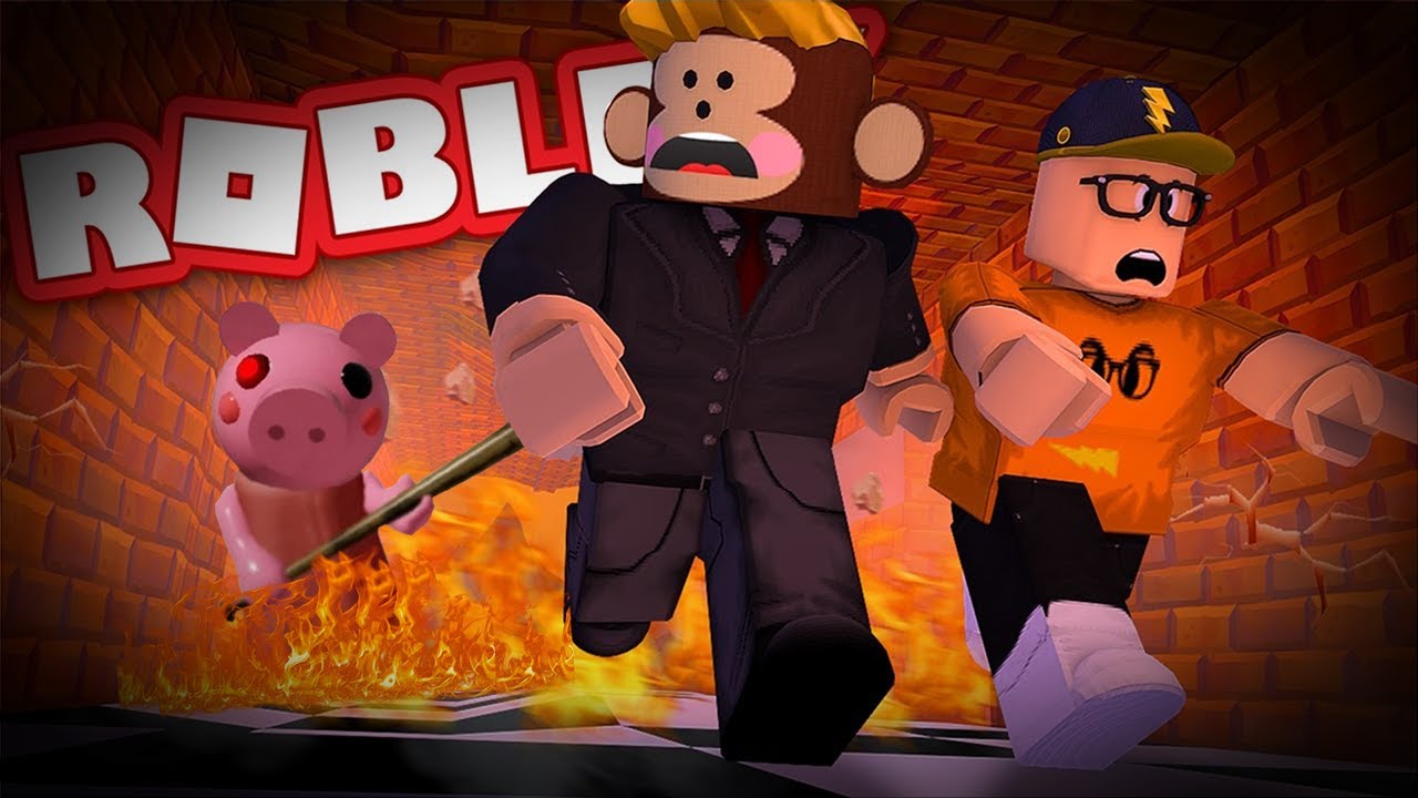 BEATING ROBLOX PIGGY FOR THE FIRST TIME (Chapters 1-5)