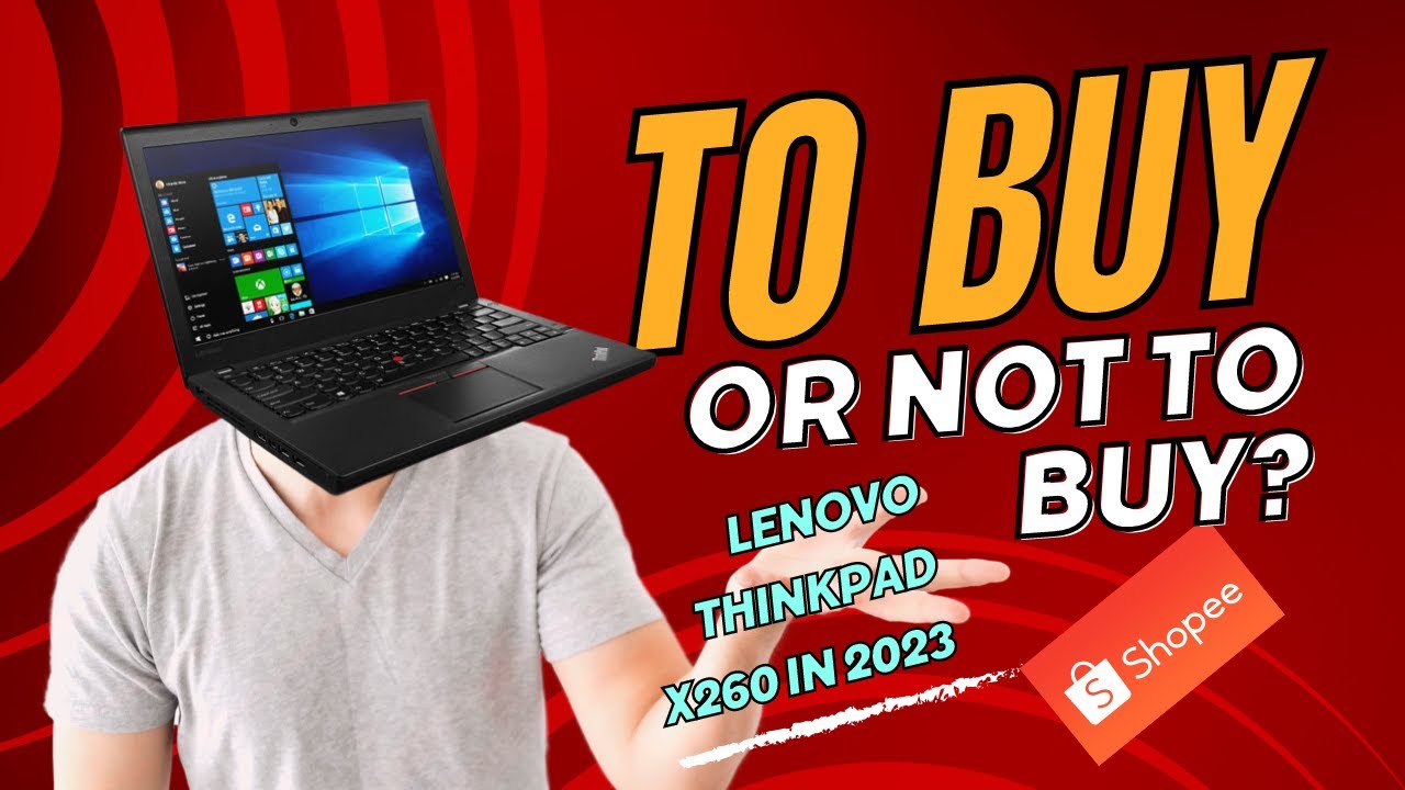 Lenovo Thinkpad from Shopee (Quick Review) Is it worth it?