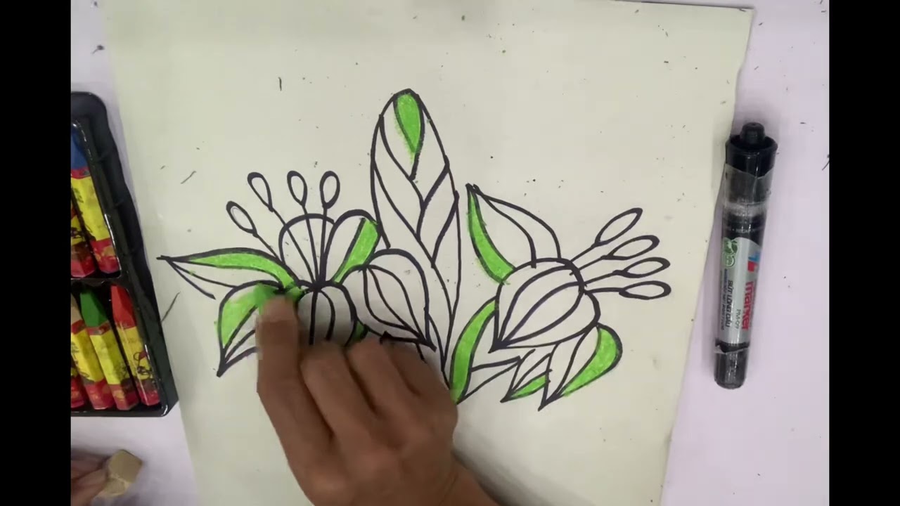 Mỹ thuật 8. CĐ1. Bài 1. Vẽ và cách điệu hoa lá. Các bước cách điệu hoa lá