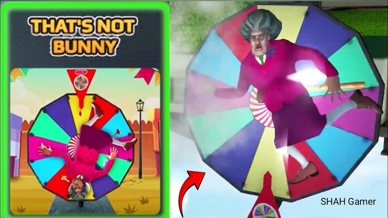 THAT'S NOT BUNNY! SCARY TEACHER GAMEPLAY WALKTHROUGHS #games