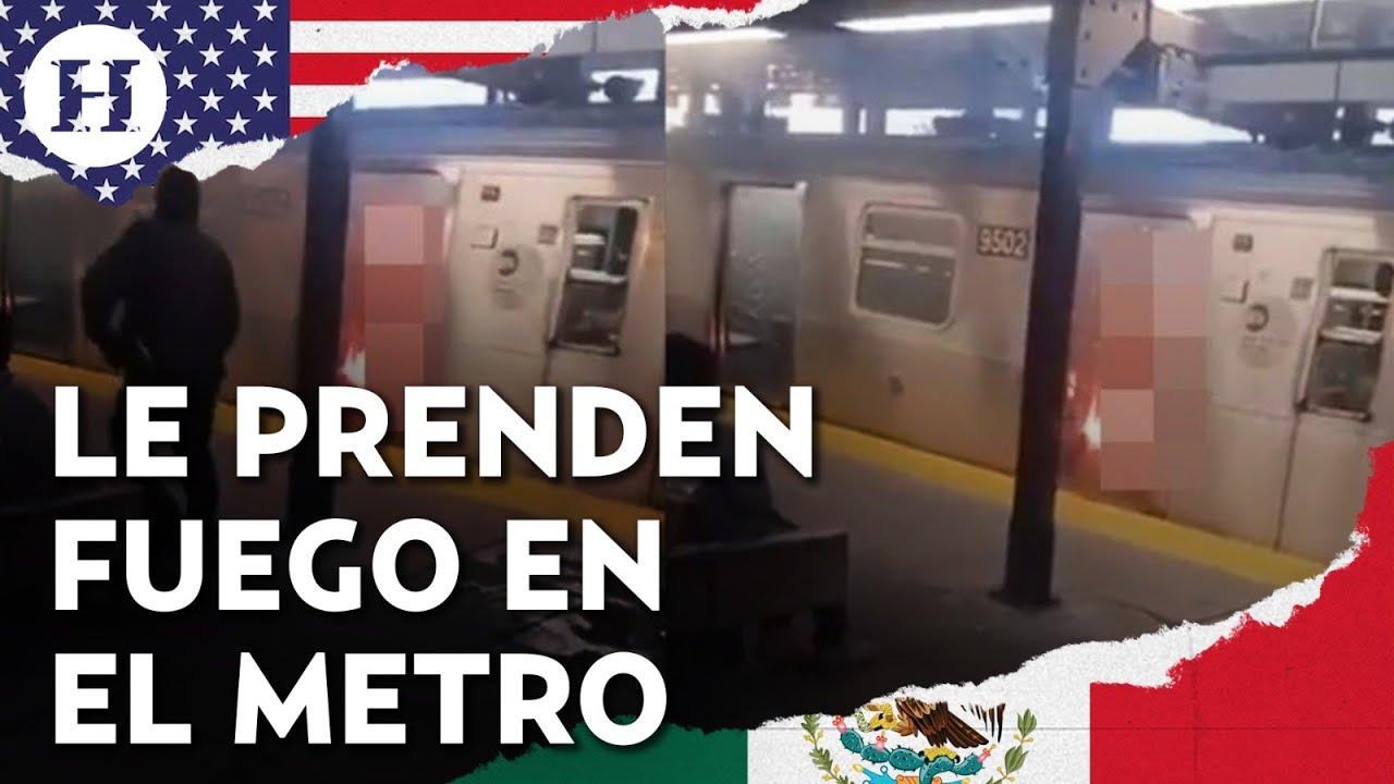 Mujer es quemada viva mientras dormía en el Metro de Nueva York