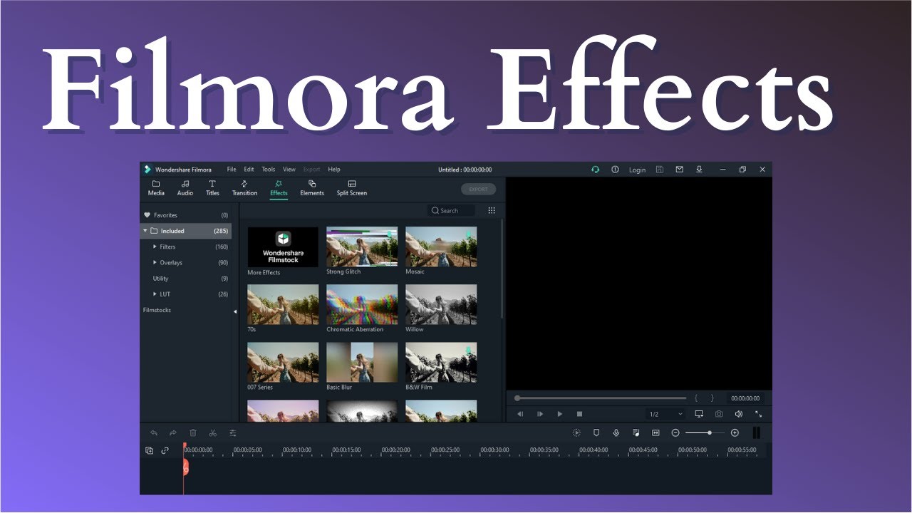 How to use Effects in Filmora x