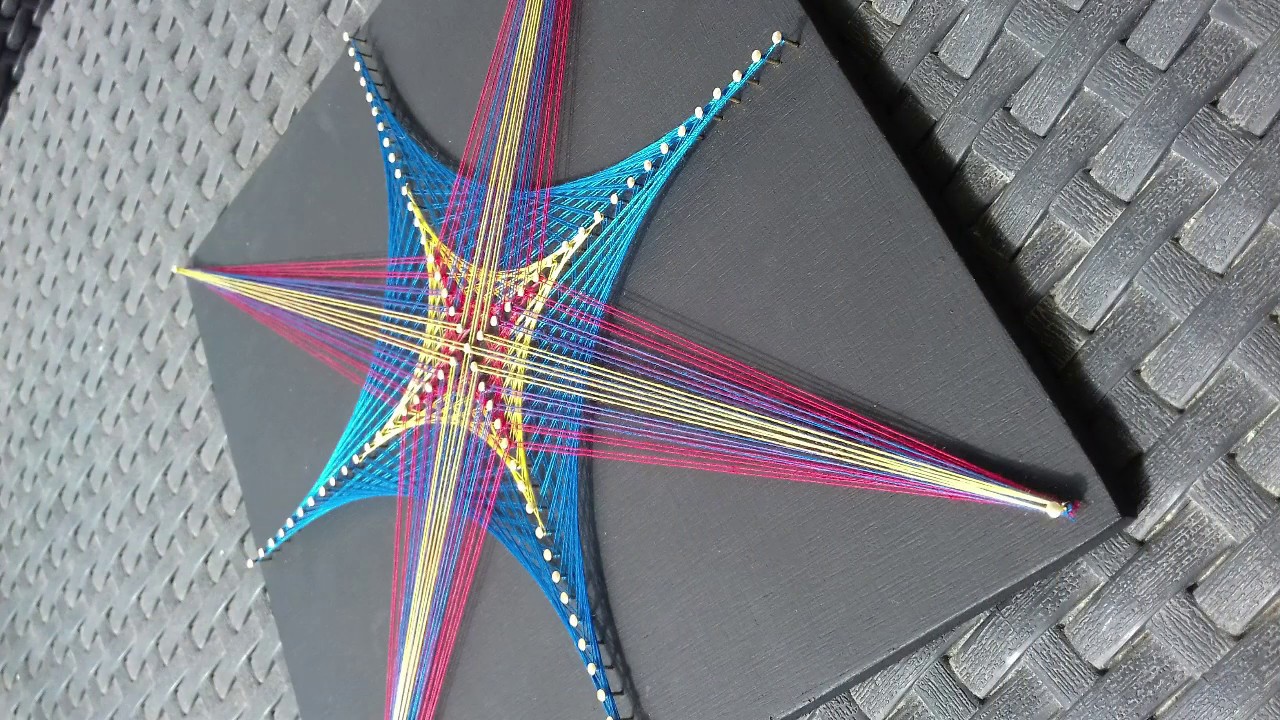 Stringart Star Tutorial | soulios design