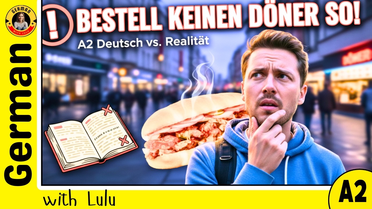 Hör auf, so Döner zu bestellen! (A2 Deutsch vs. Realität)