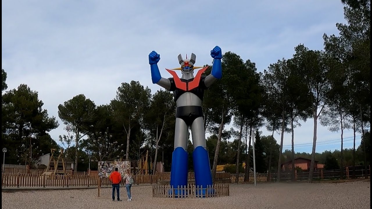 Visitando Mazinger Z y Calafell