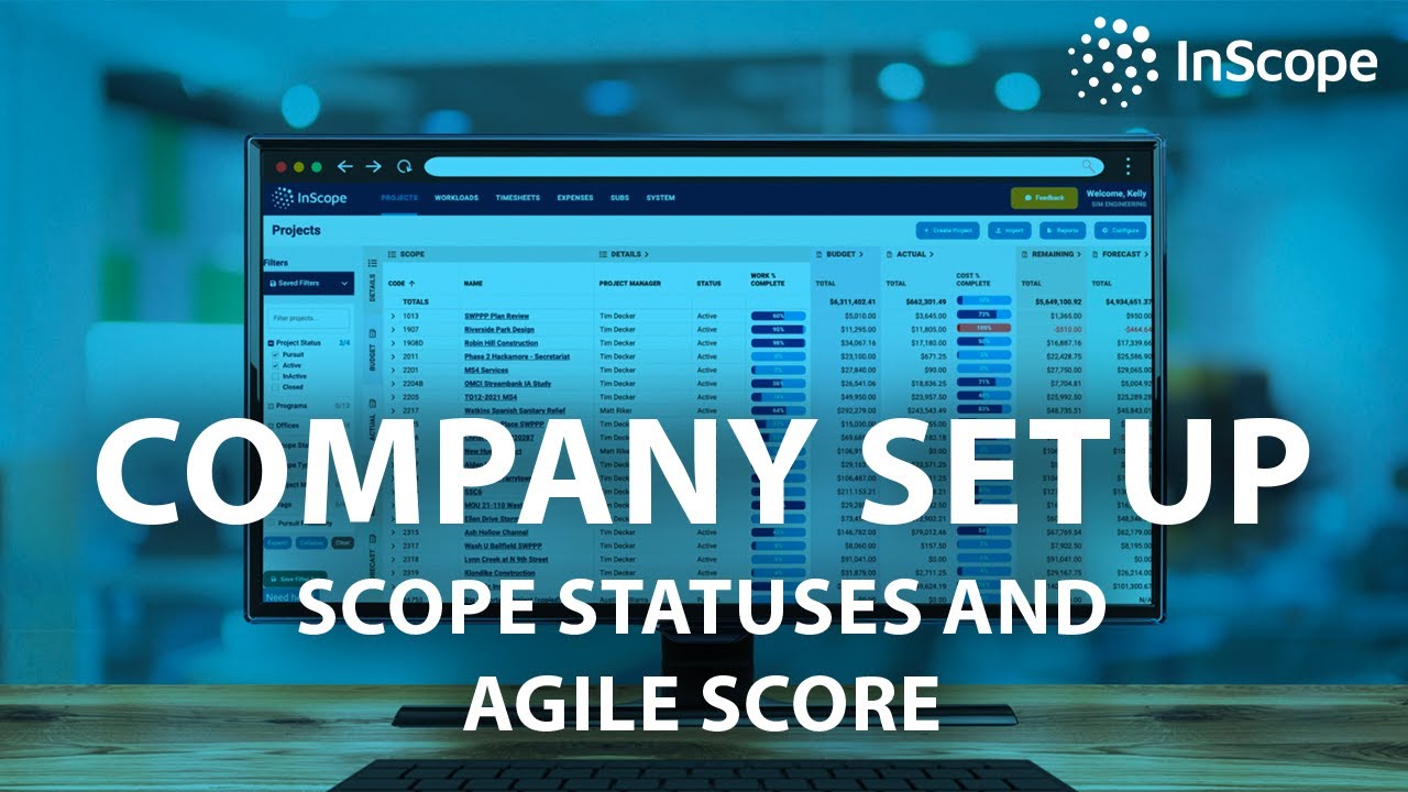 Company Setup: Scope Statuses and Agile Scores