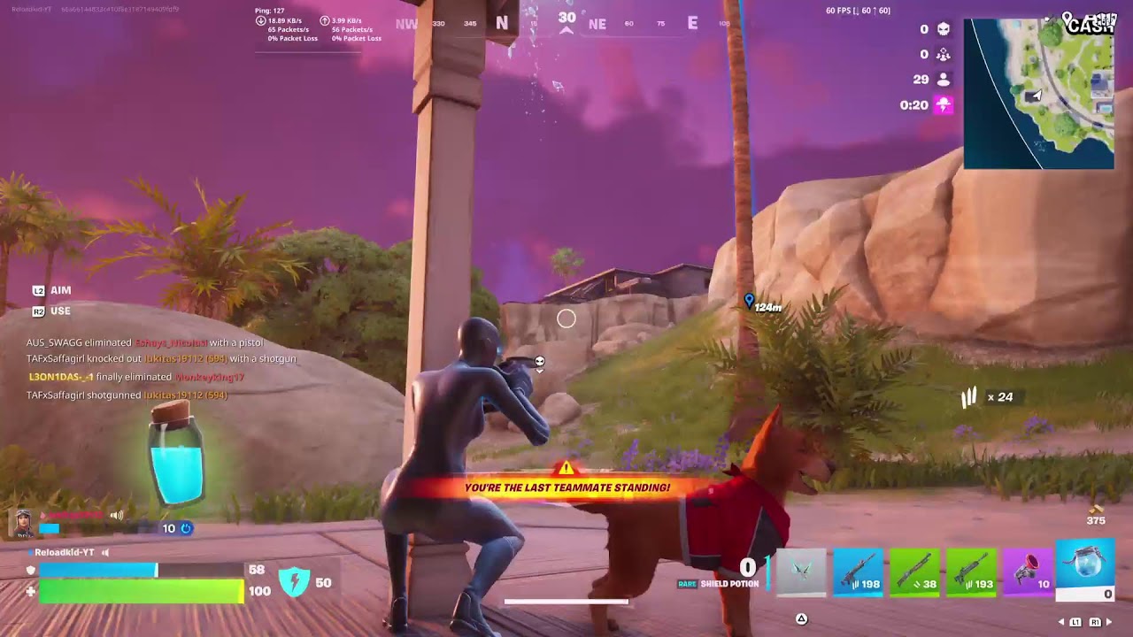I playing reload