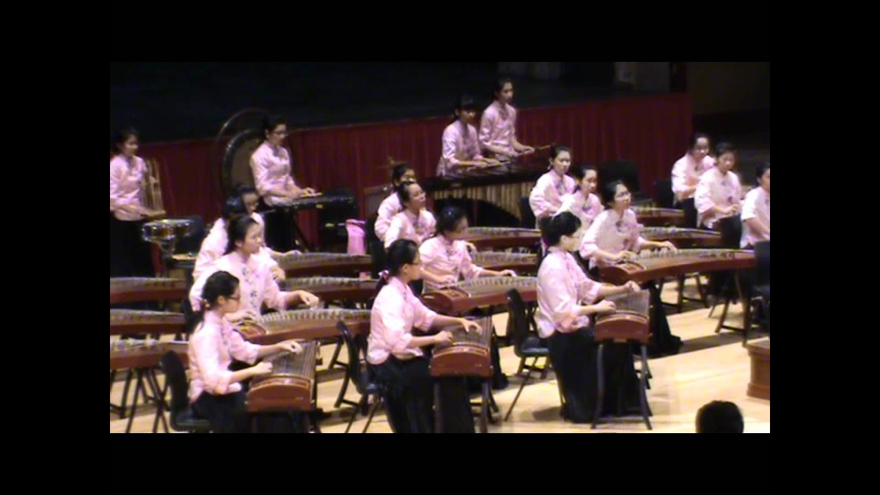 The Paya Lebar Methodist Girls' School (Secondary) Guzheng Ensemble 2012