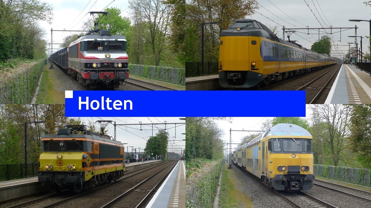 Treinen op station Holten // 4 mei 2017
